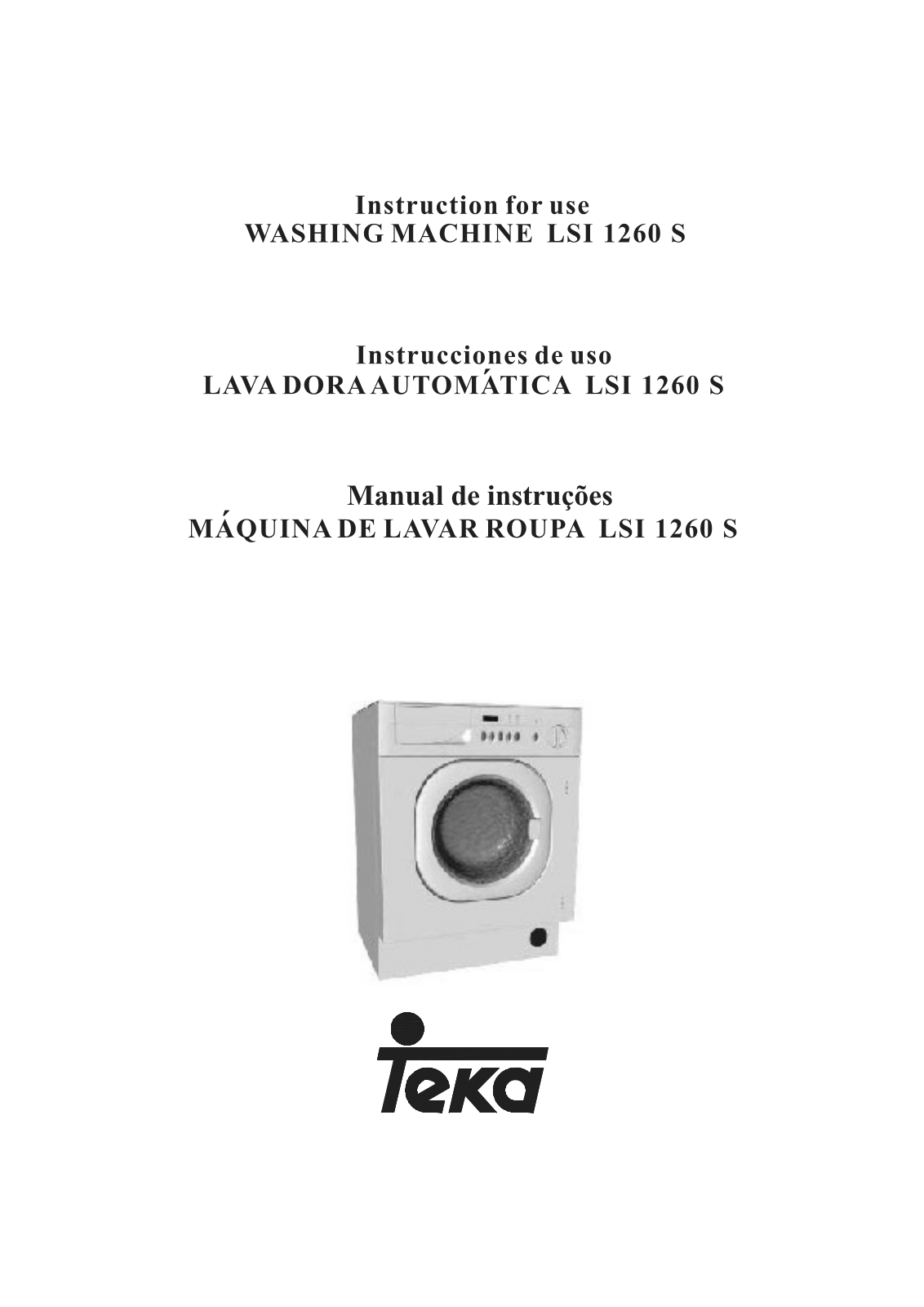 Teka LSI 1260 S User Manual