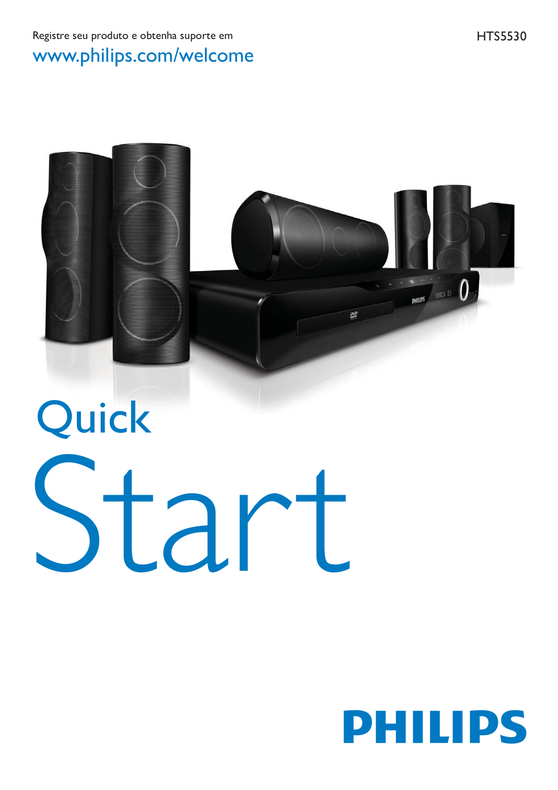 Philips HTS5530/78 quick start guide - ManualMachine.com