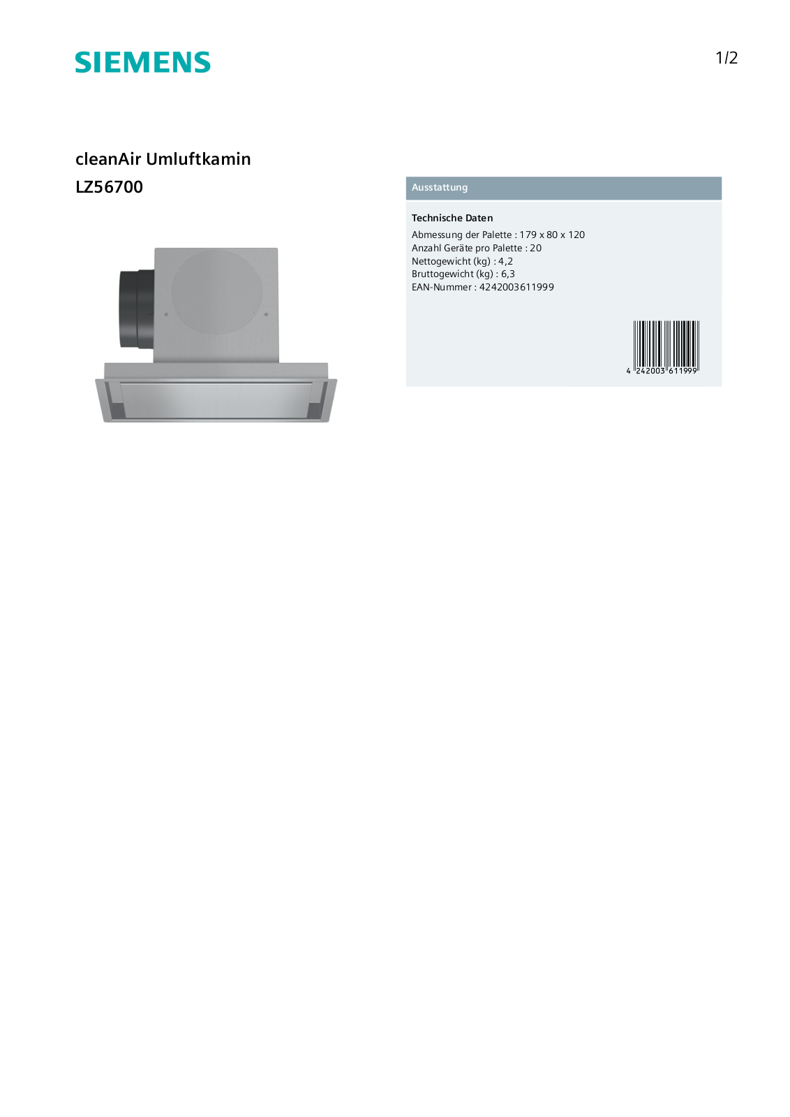 Siemens LZ56700 User Manual