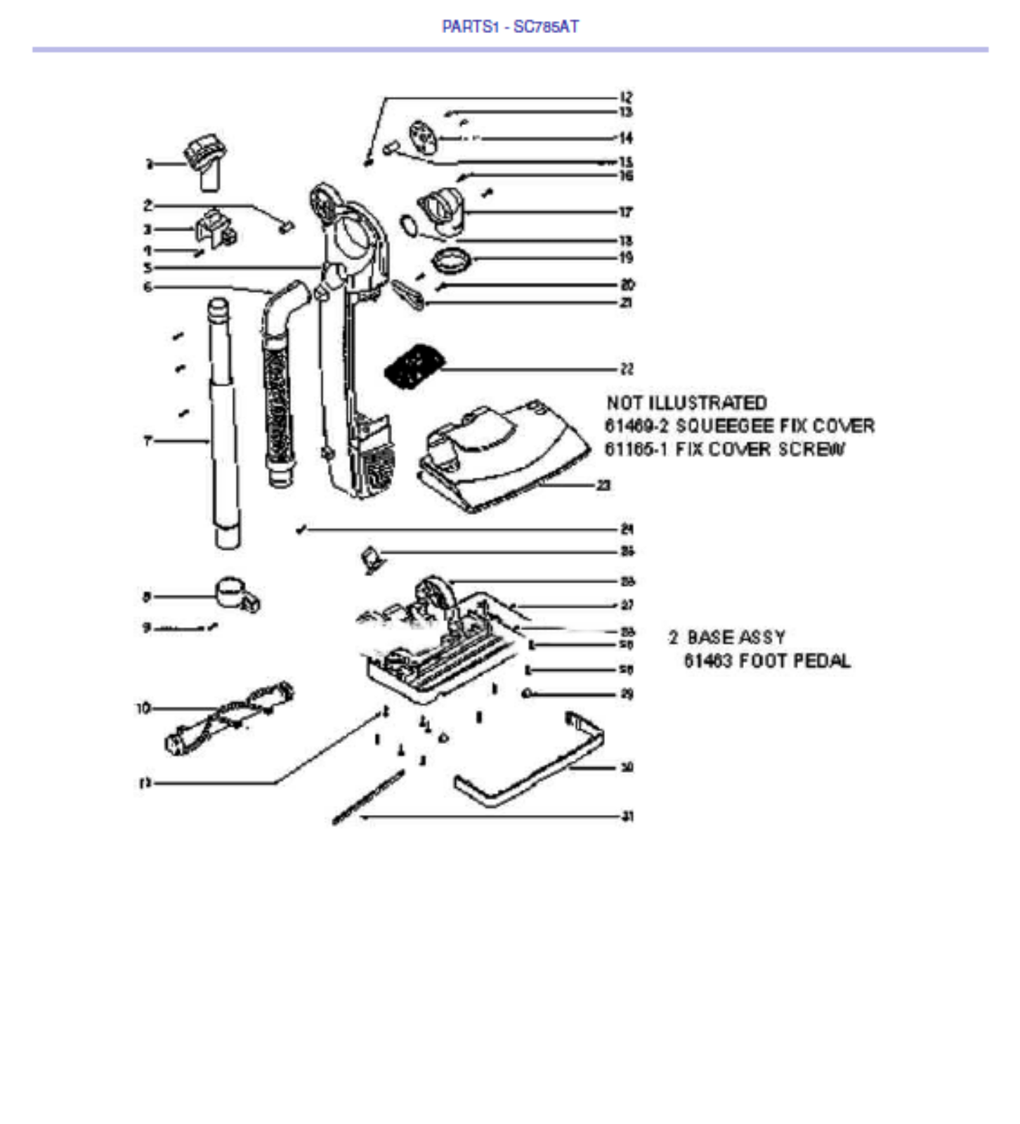 Sanitaire Sc785at Owner's Manual