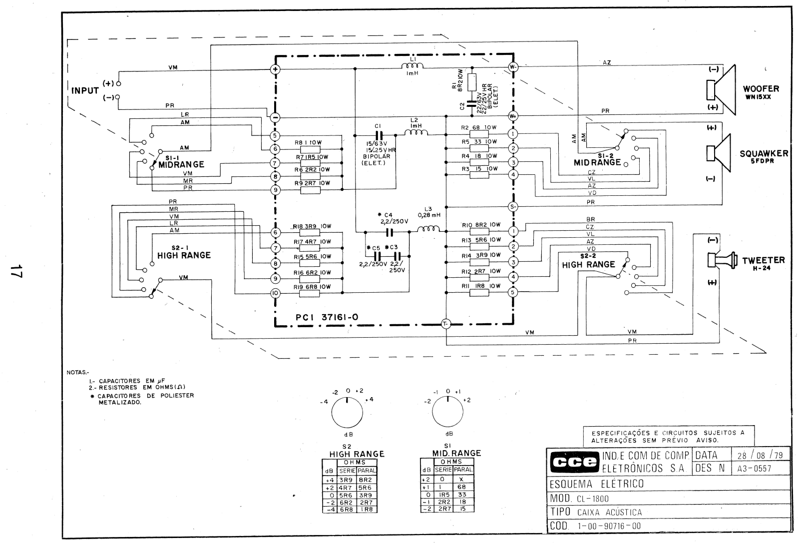 CCE CL1800 Schematic - ManualMachine.com