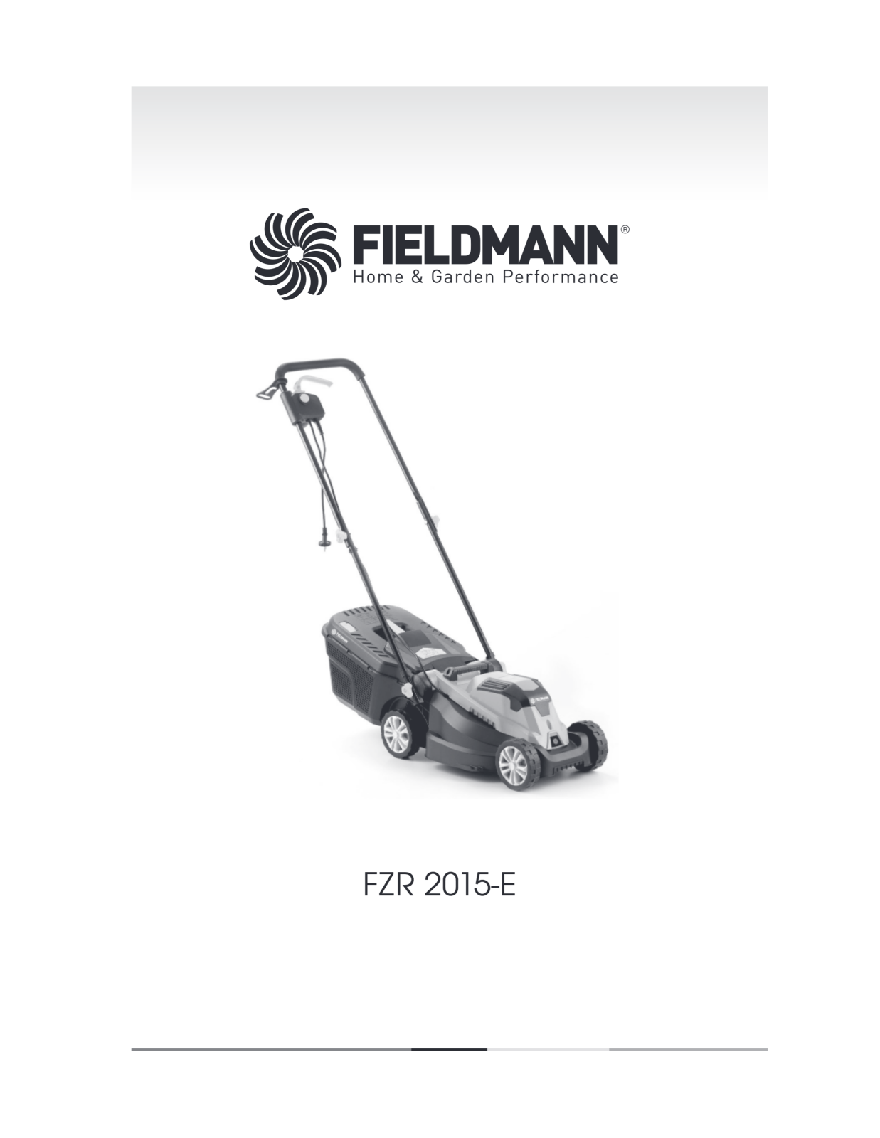 FIELDMANN FZR 2015-E 1000W User guide