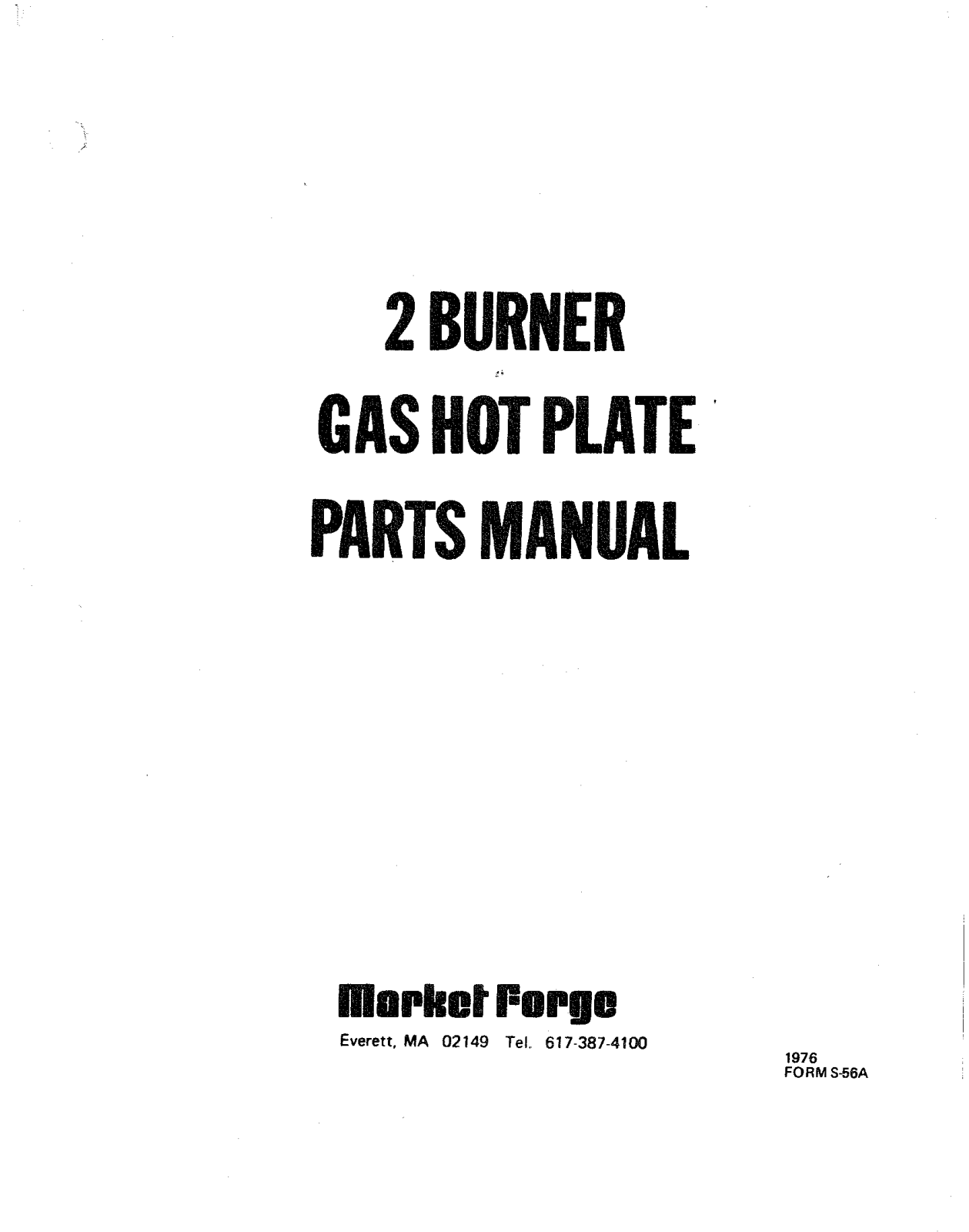 Market Forge 2 User Manual