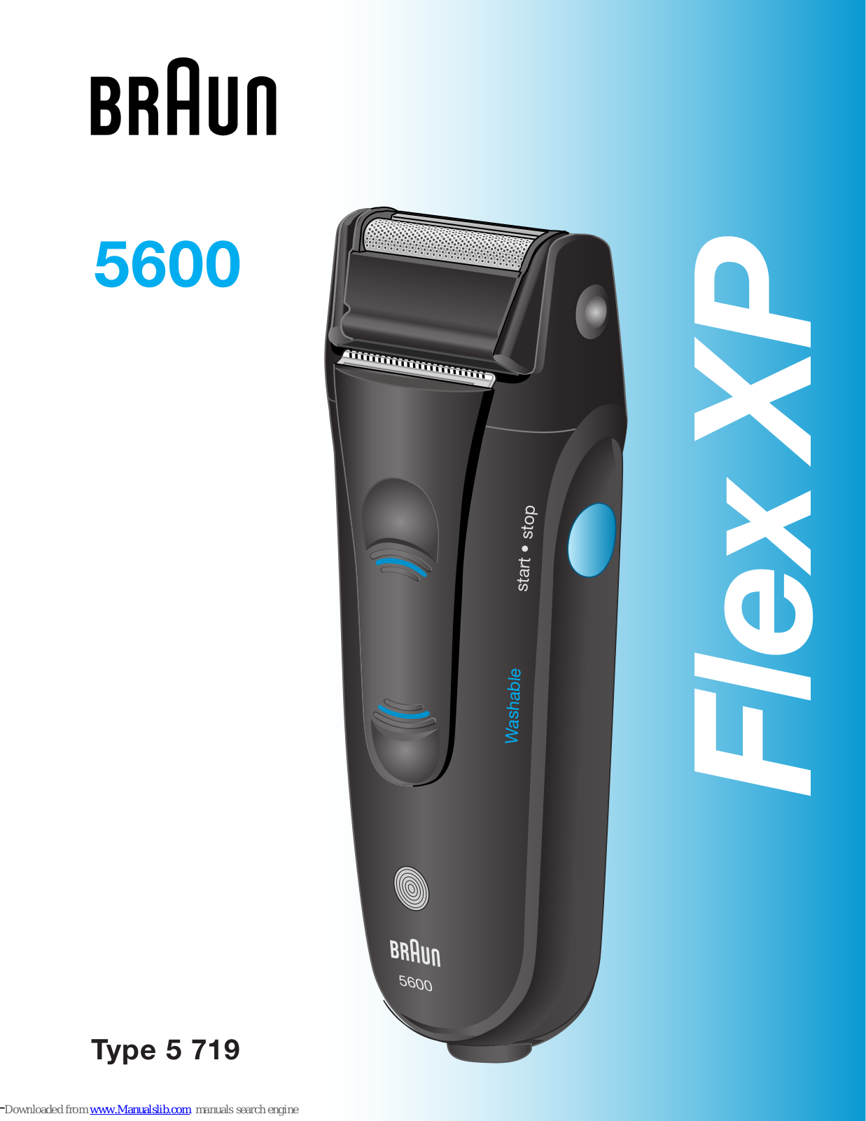 Braun Flex XP 5600 User Manual