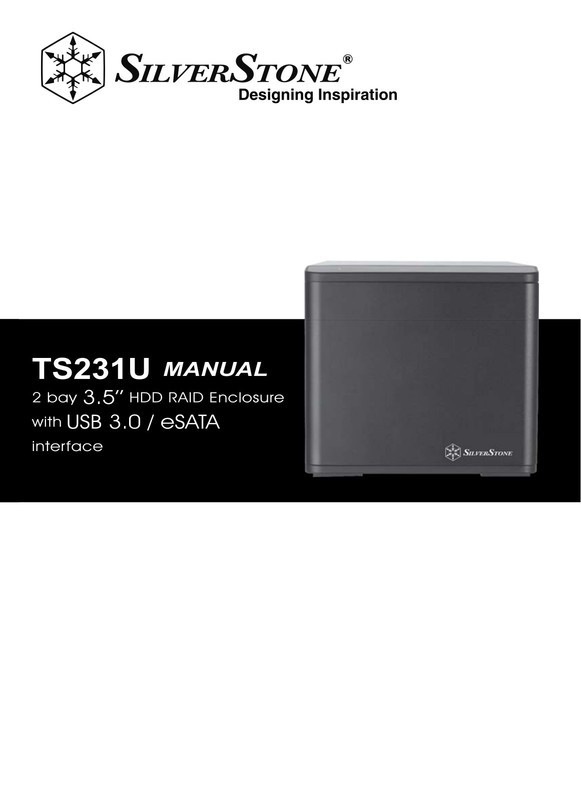 SilverStone TS231U User Manual