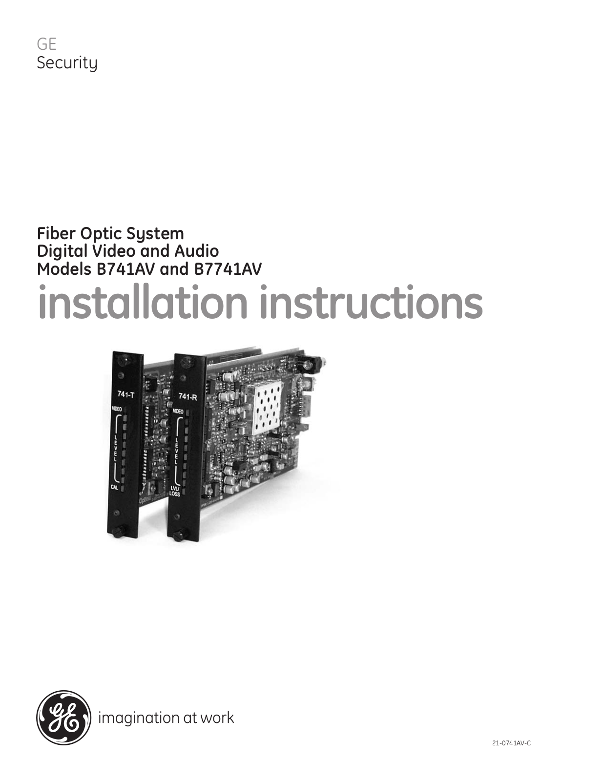 Interlogix B741AVT-RSTL User Manual