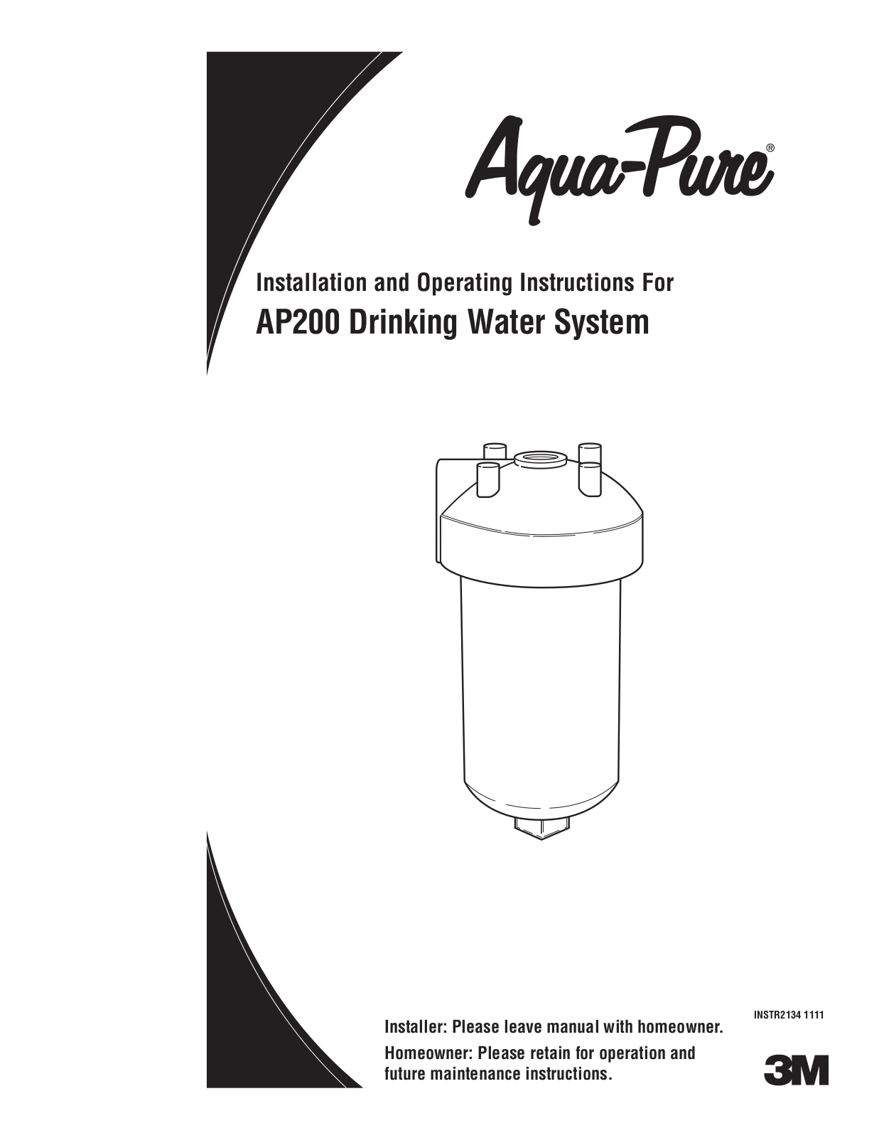 Aqua-Pure AP200 User Manual