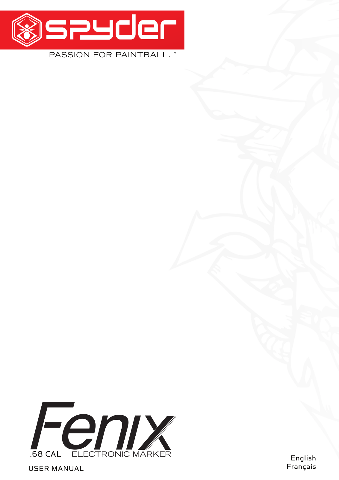 Spyder Fenix User manual - ManualMachine.com