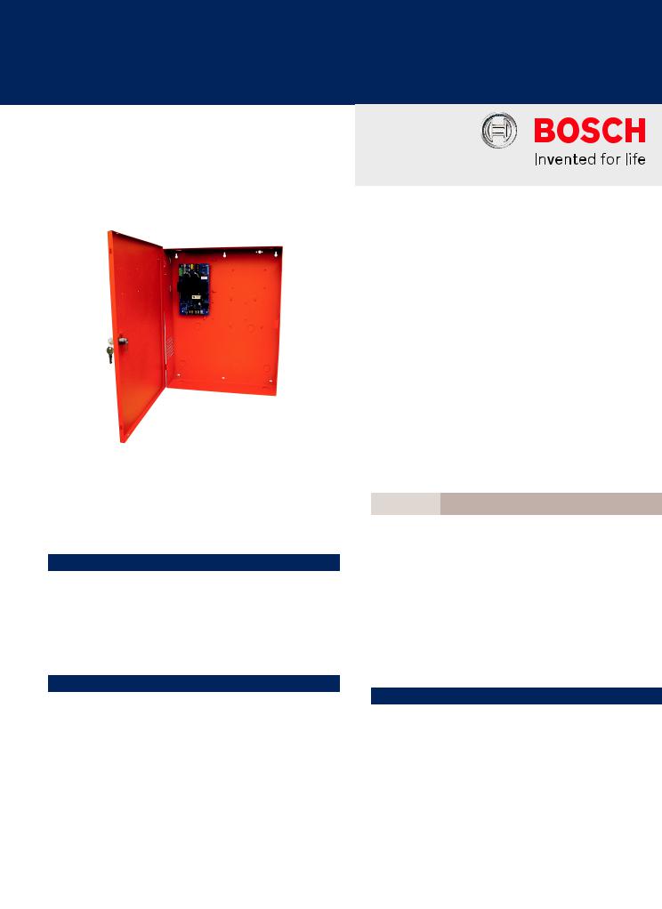Bosch IPP-AL400-ULKT2, IPP-AL400-ULKT1 Specsheet