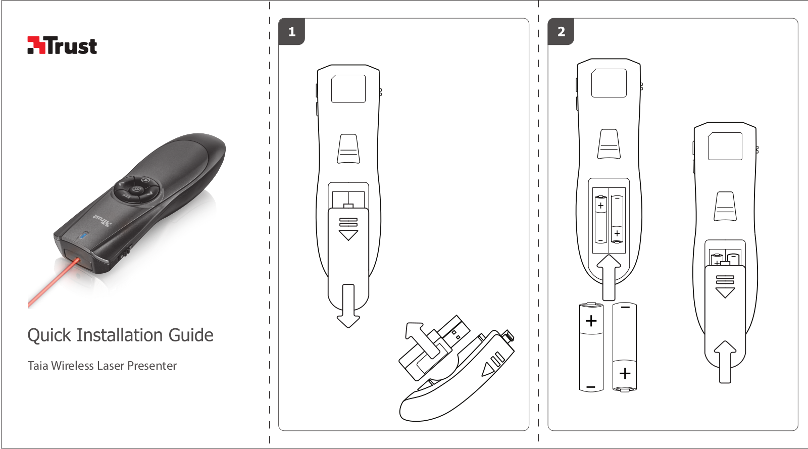 Trust Taia Wireless Laser User Manual