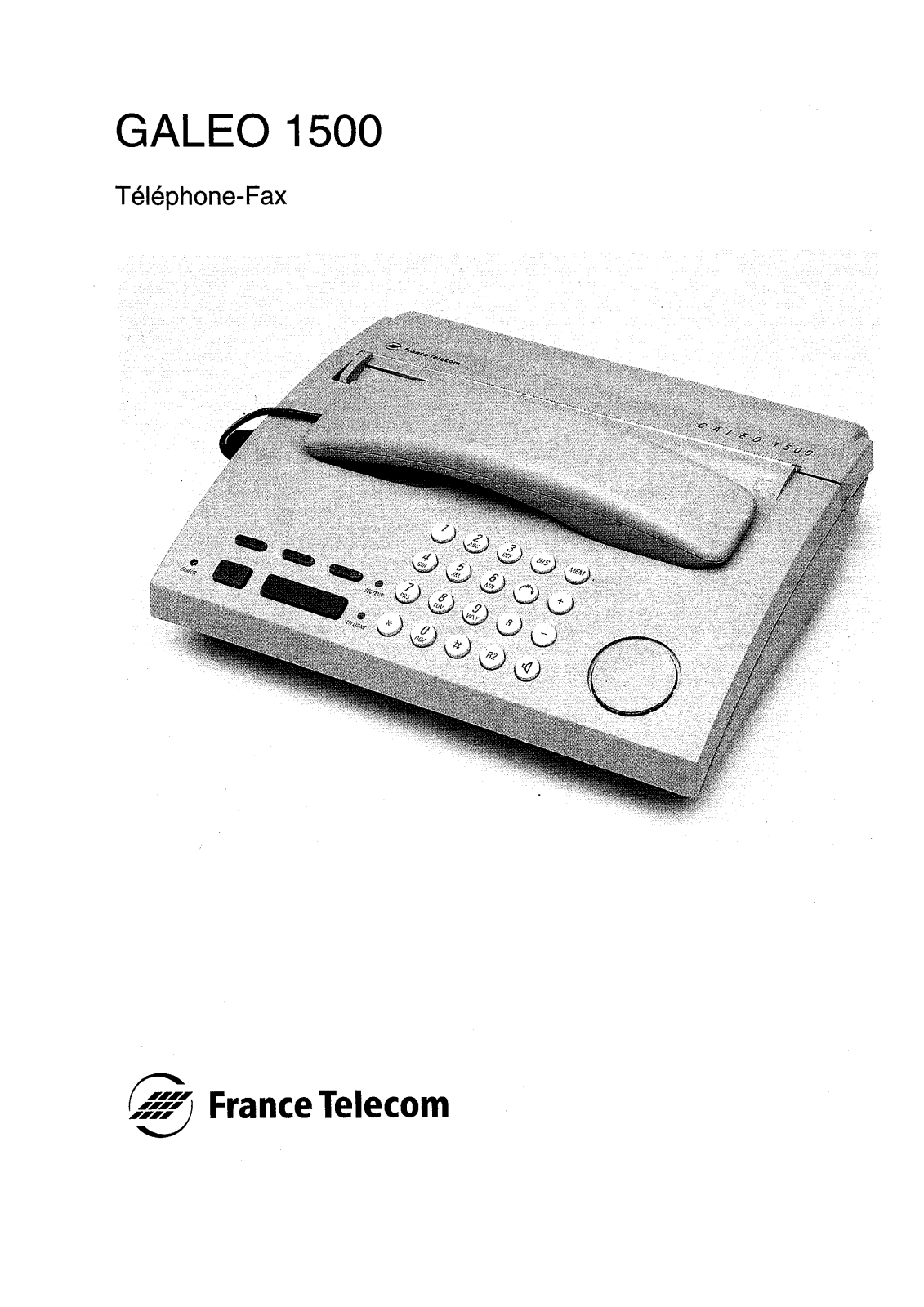 France telecom GALEO 1500 User Manual