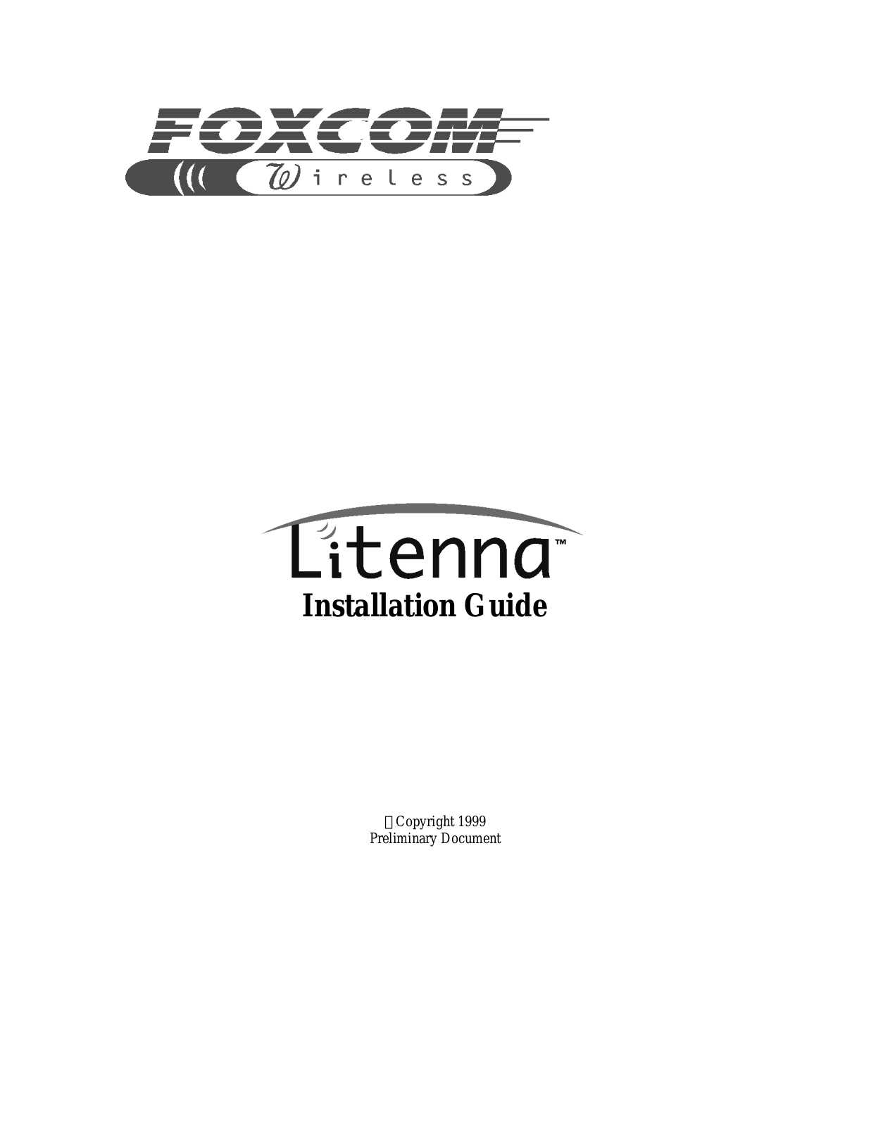 Corning Optical Communication Wireless LITENNA0LF0SB0 Installation Guide