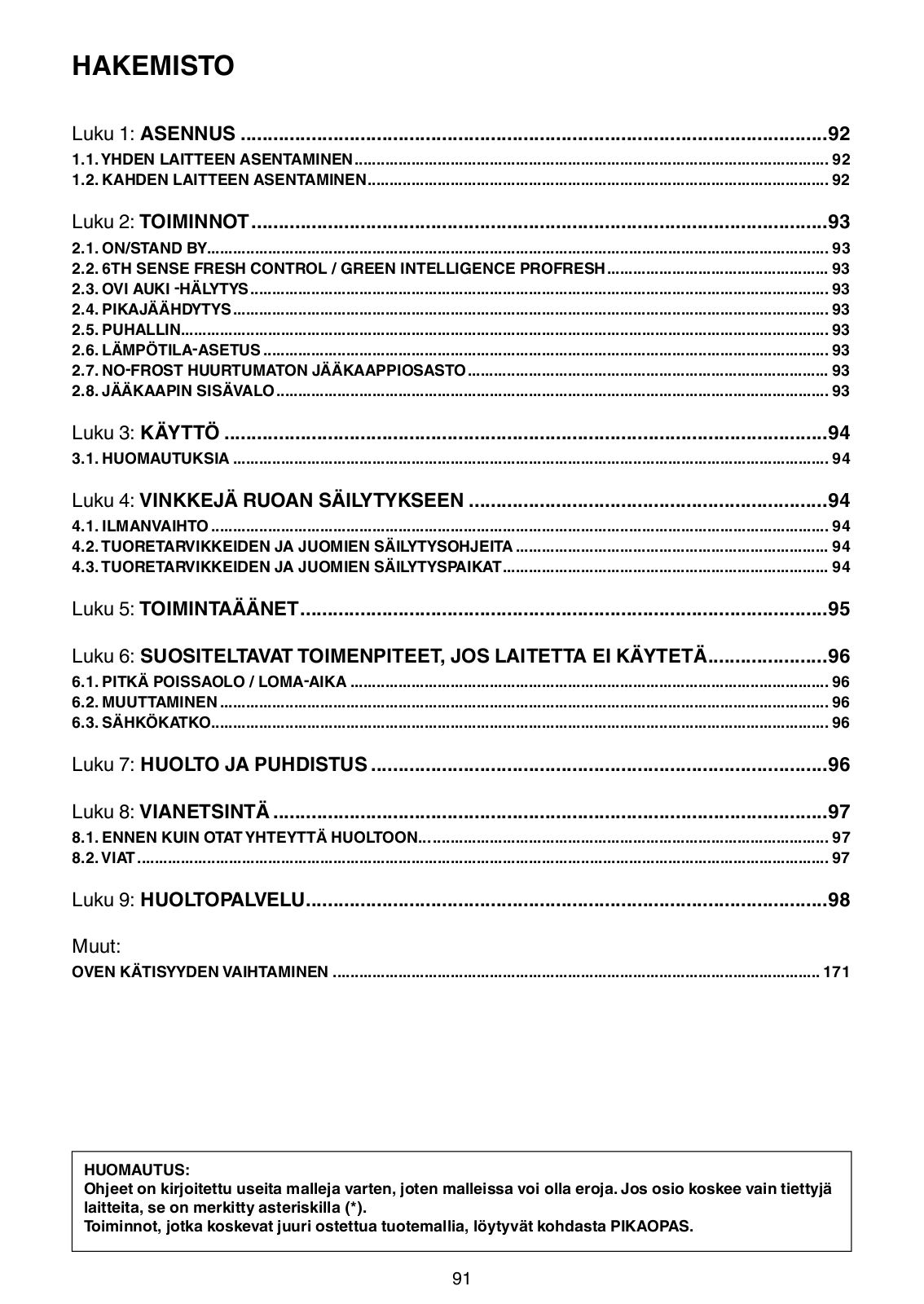 WHIRLPOOL WME3621 X User Manual