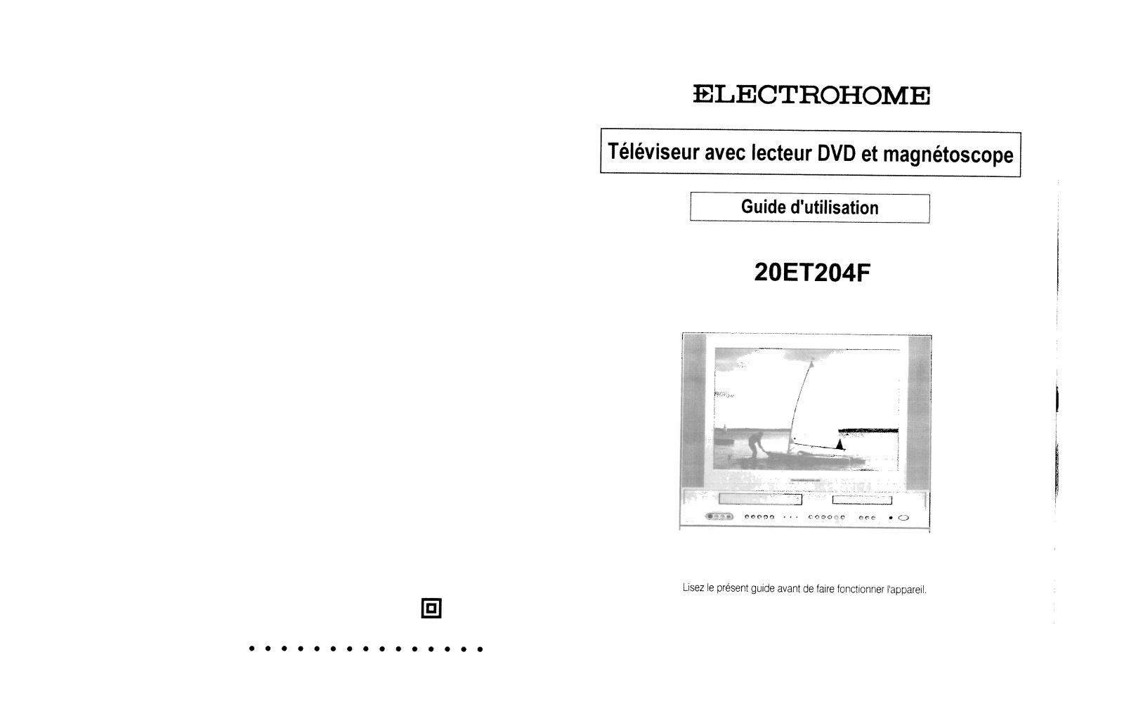 Electrohome 20ET204F User Manual