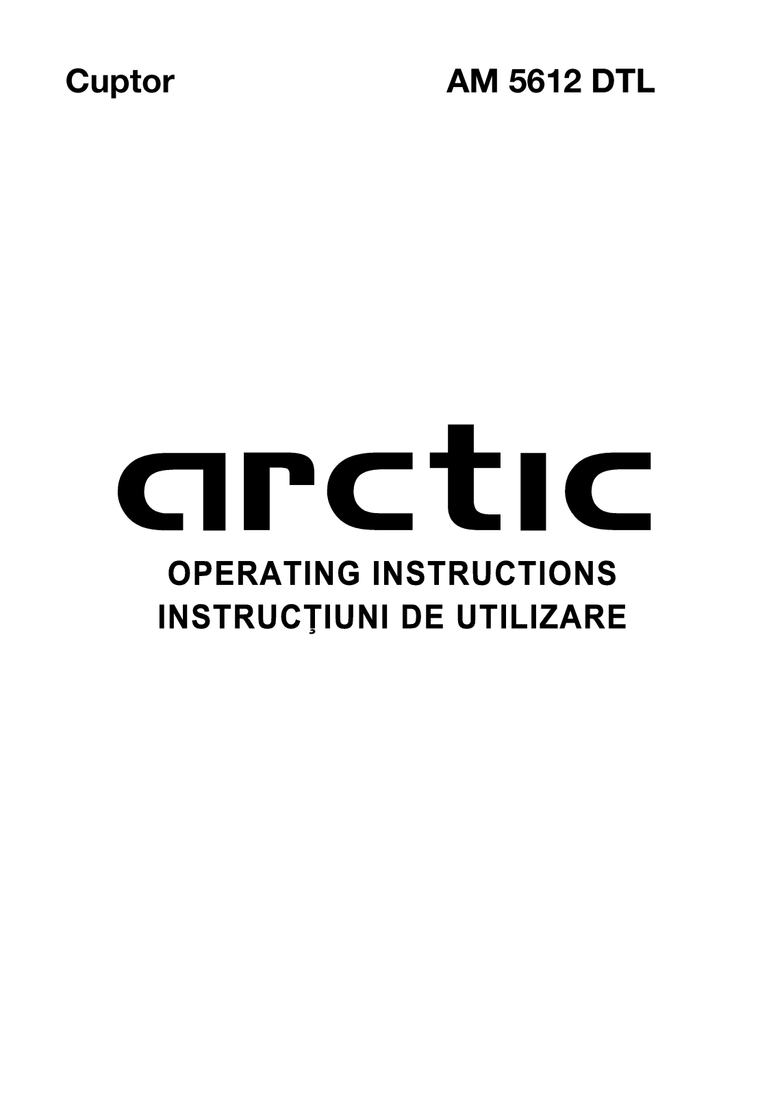 Arctic AM5612DLT, AM5612DL User guide - ManualMachine.com