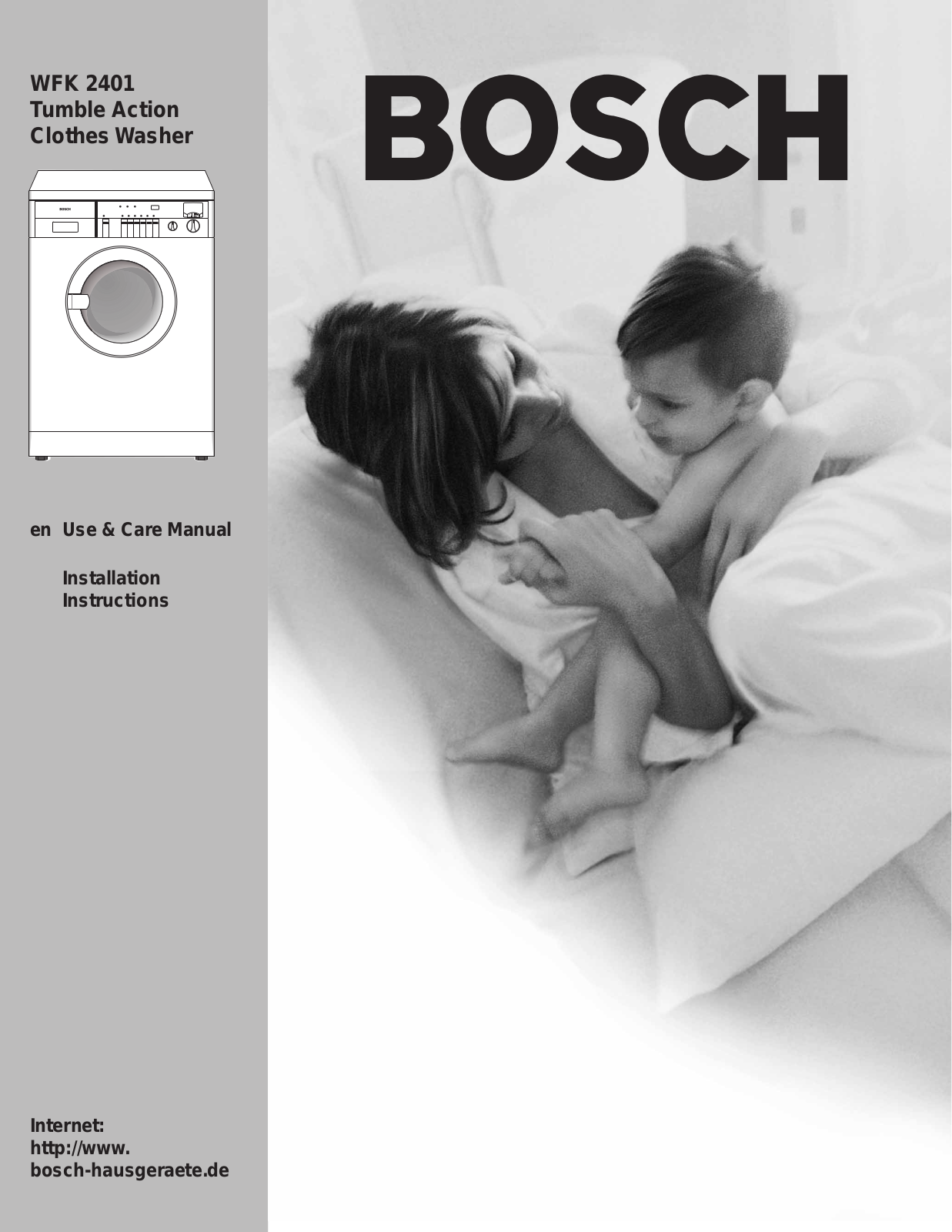 Bosch WFK 2401 User Manual