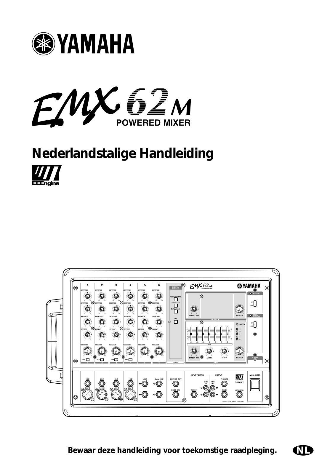 Yamaha EMX62M User Manual