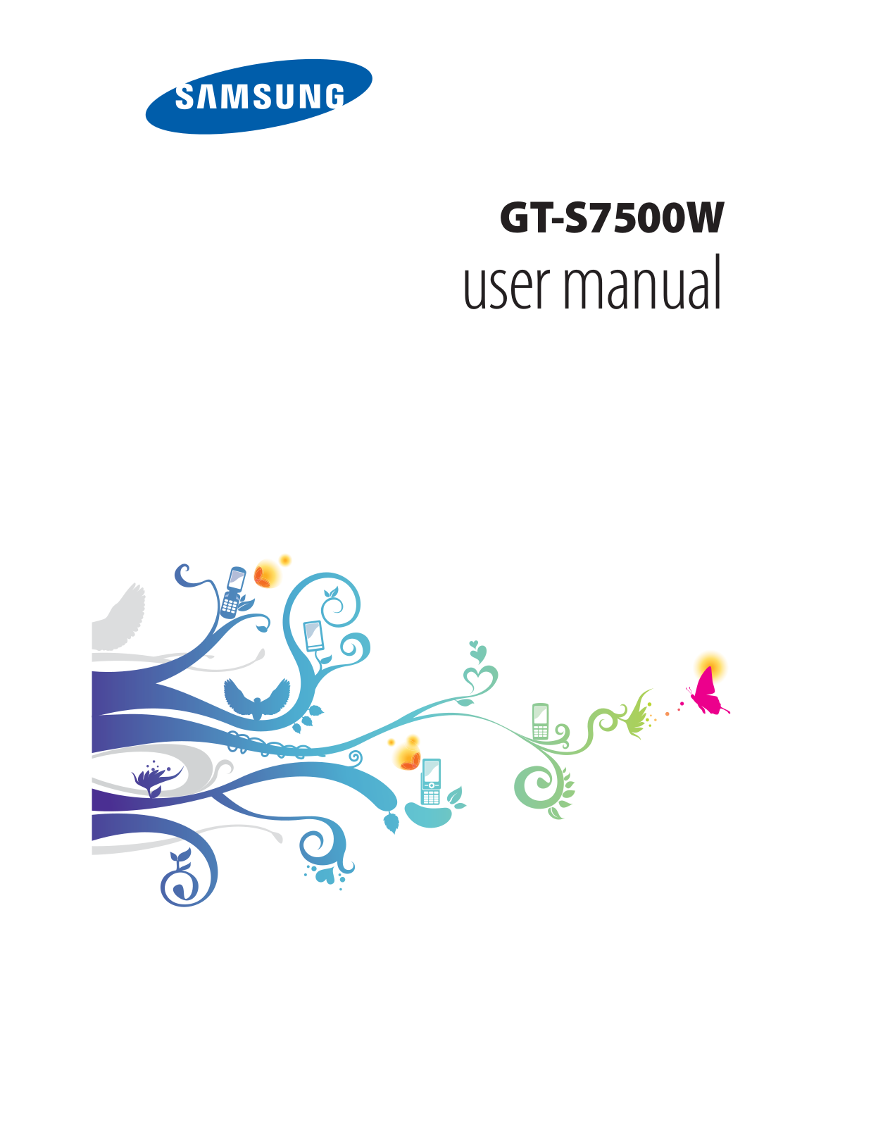 Samsung GTS7500W Users Manual