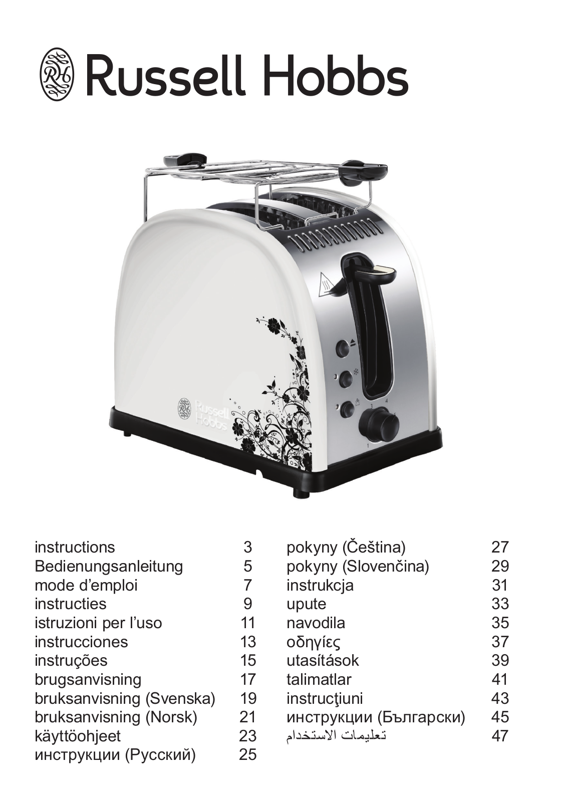 Russell hobbs 21973-56 User Manual