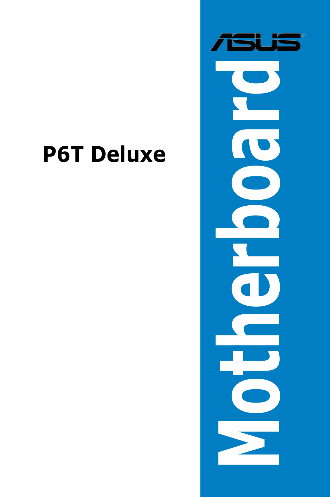 Asus P6T DELUXE User Manual