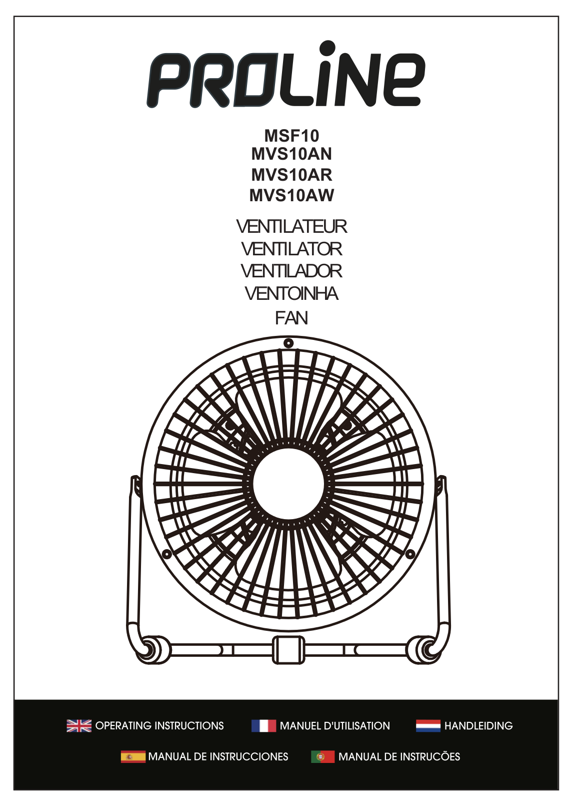 PROLINE MVS10AN User Manual