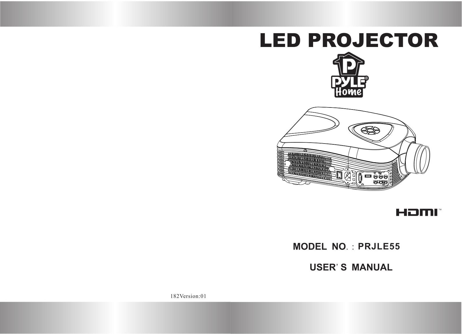 Pyle Pro PRJLE55 User Manual