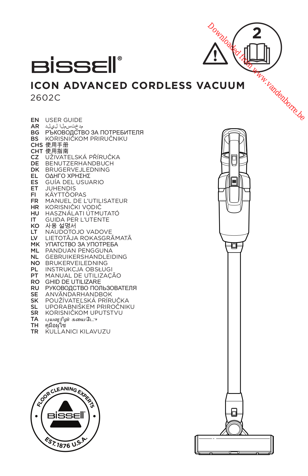 BISSELL 2602C User Manual