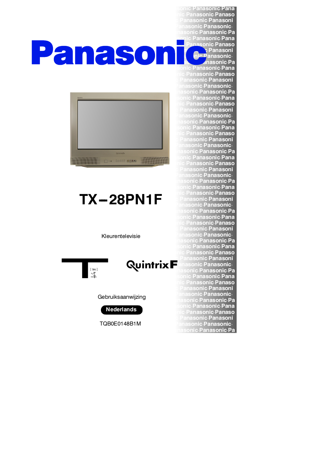 PANASONIC TX-28PN1F User Manual