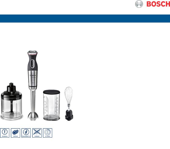Bosch MSM89160 User Manual