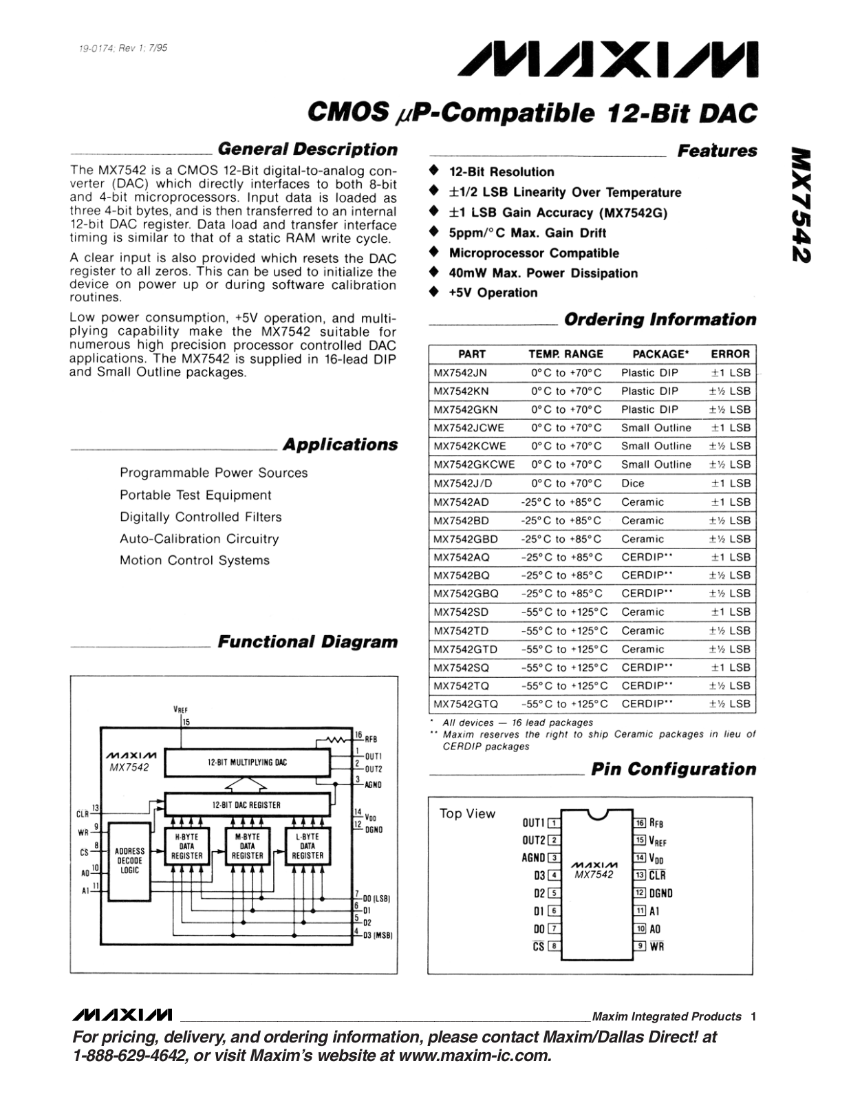 MAIXM MX7542 User Manual - ManualMachine.com