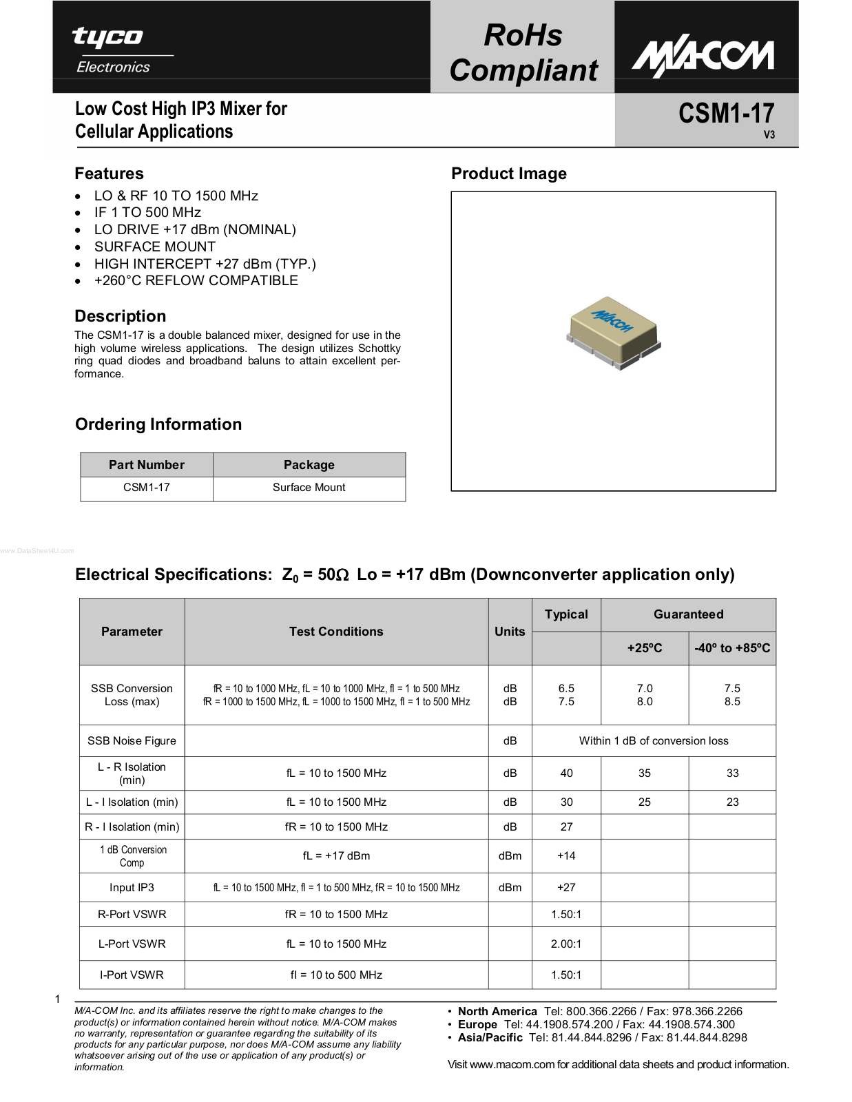 Acom CSM1-17 Service Manual