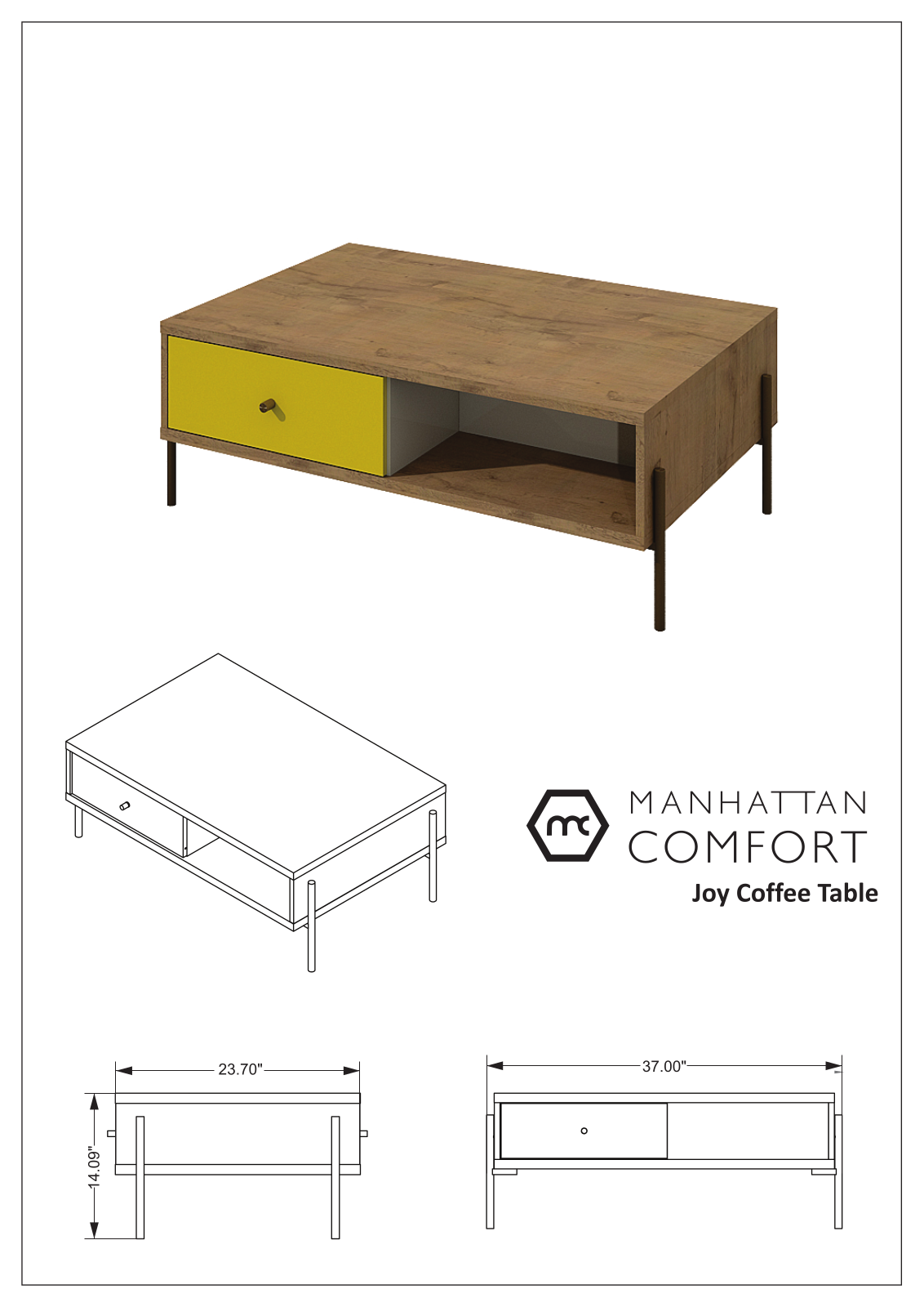 Manhattan Comfort 350644 User Manual