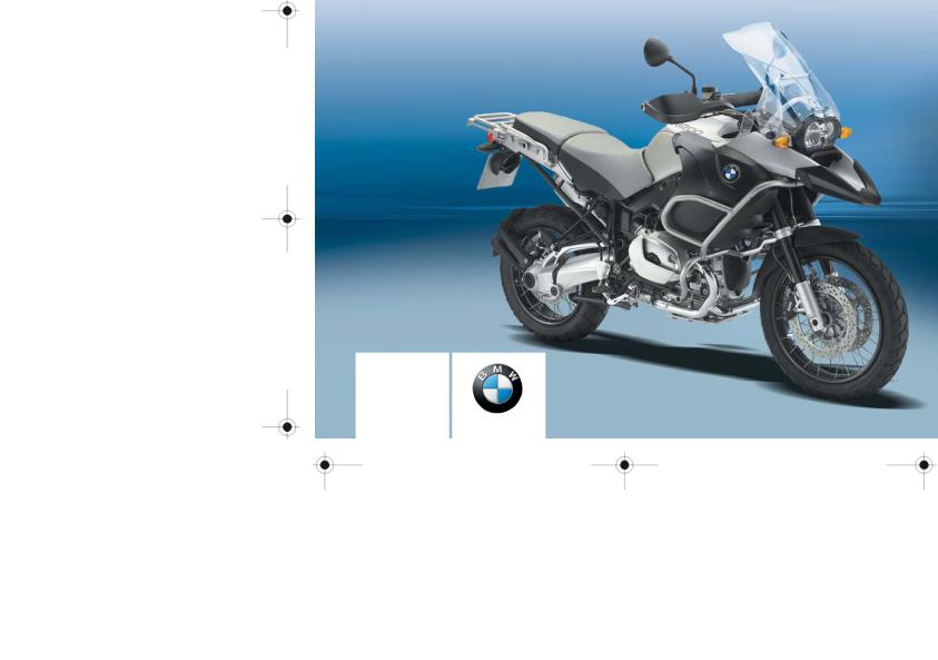 BMW R 1200 GS Adventure 2008 Owner's manual