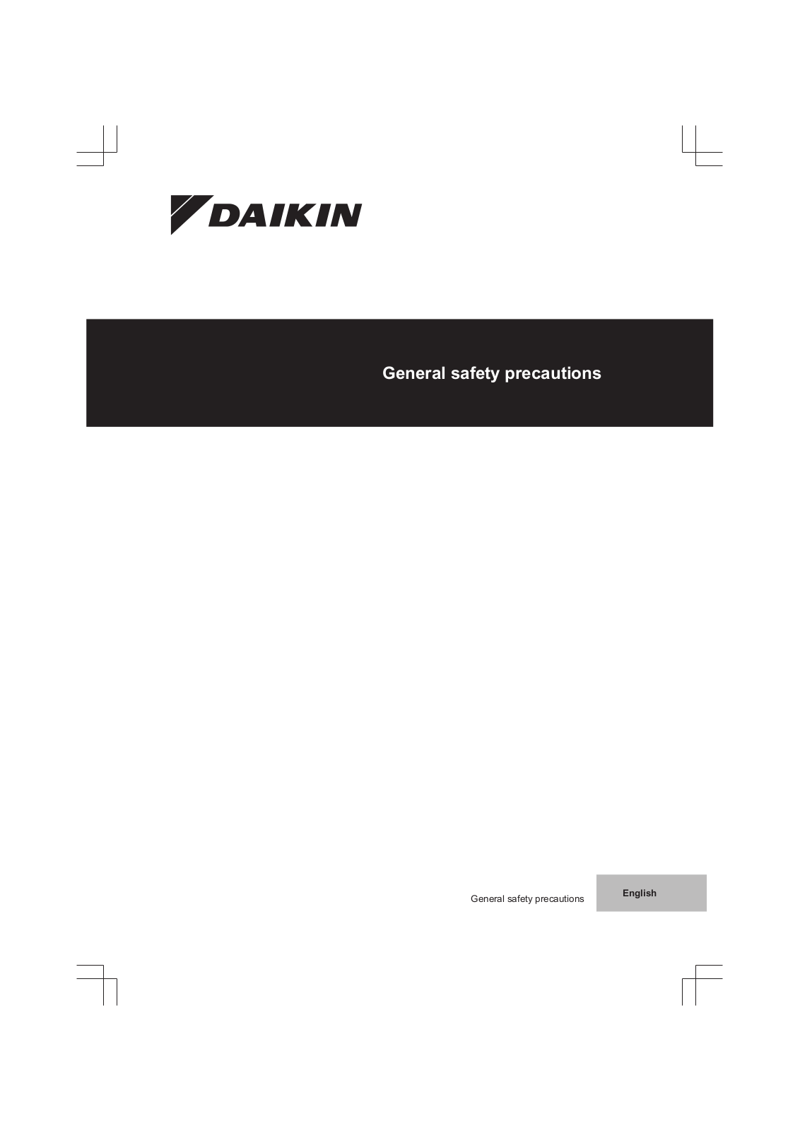 Daikin EVLQ05CAV3, EVLQ08CAV3 Installation manuals