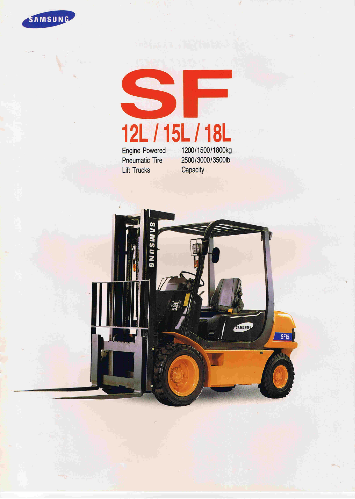 Samsung sf12l, sf15l, sf18l Tech Manual