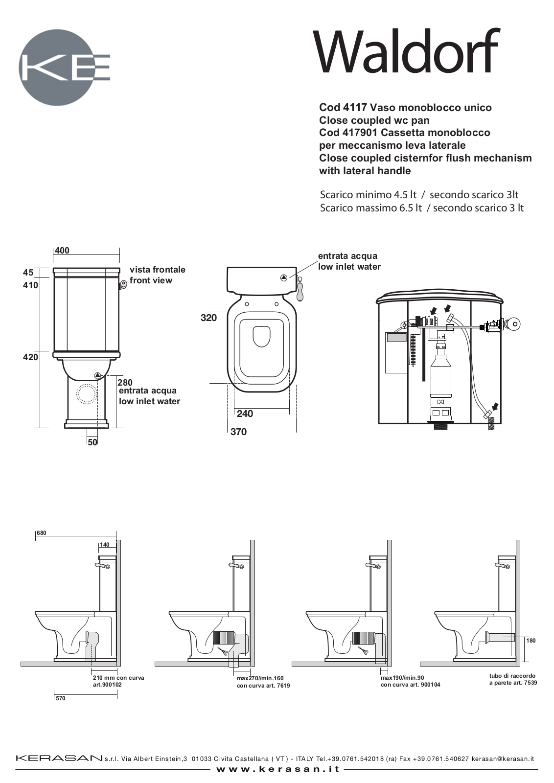 KERASAN WALDORF 4117 Datasheet