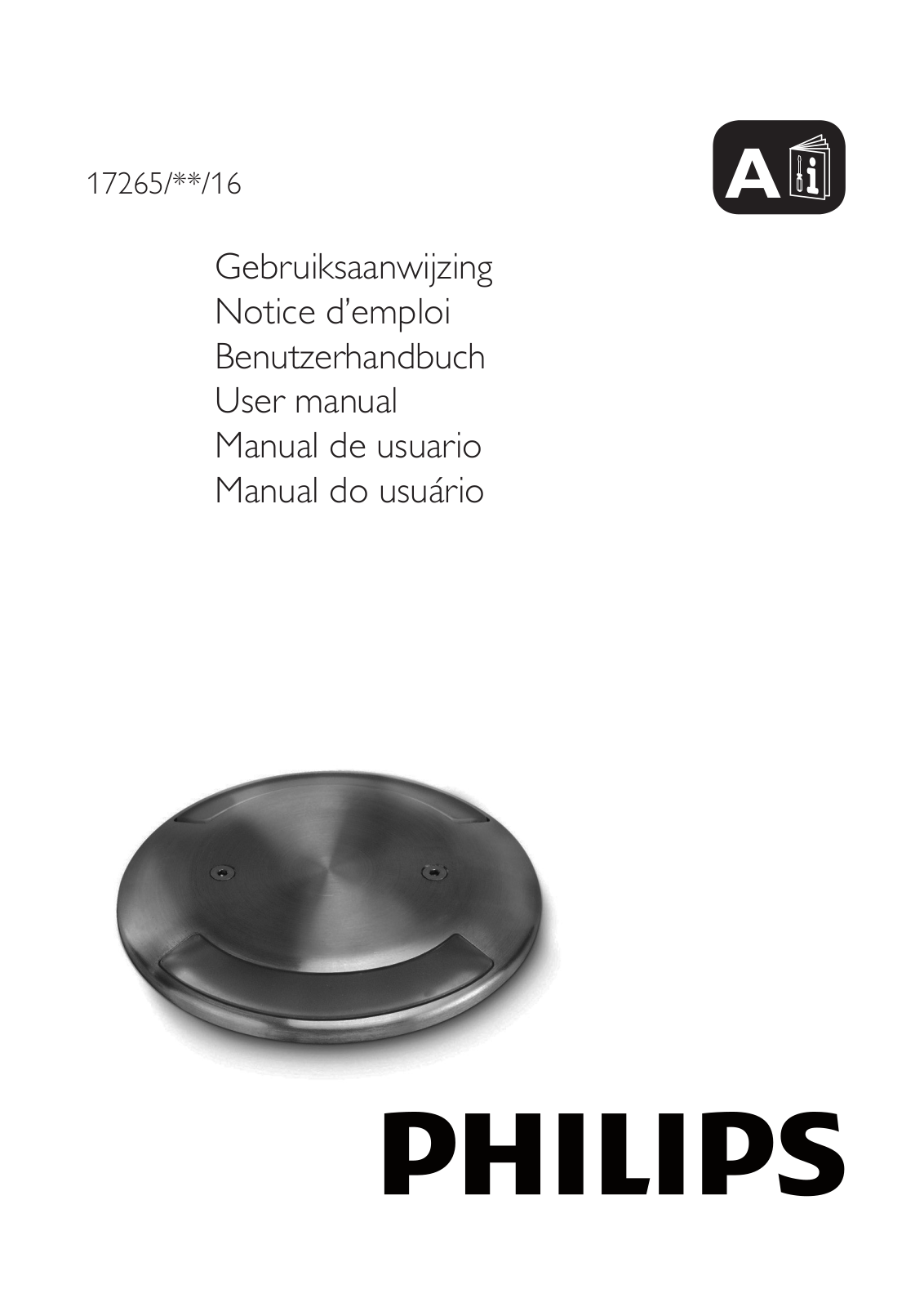 Philips myGarden Foco empotrable User Manual