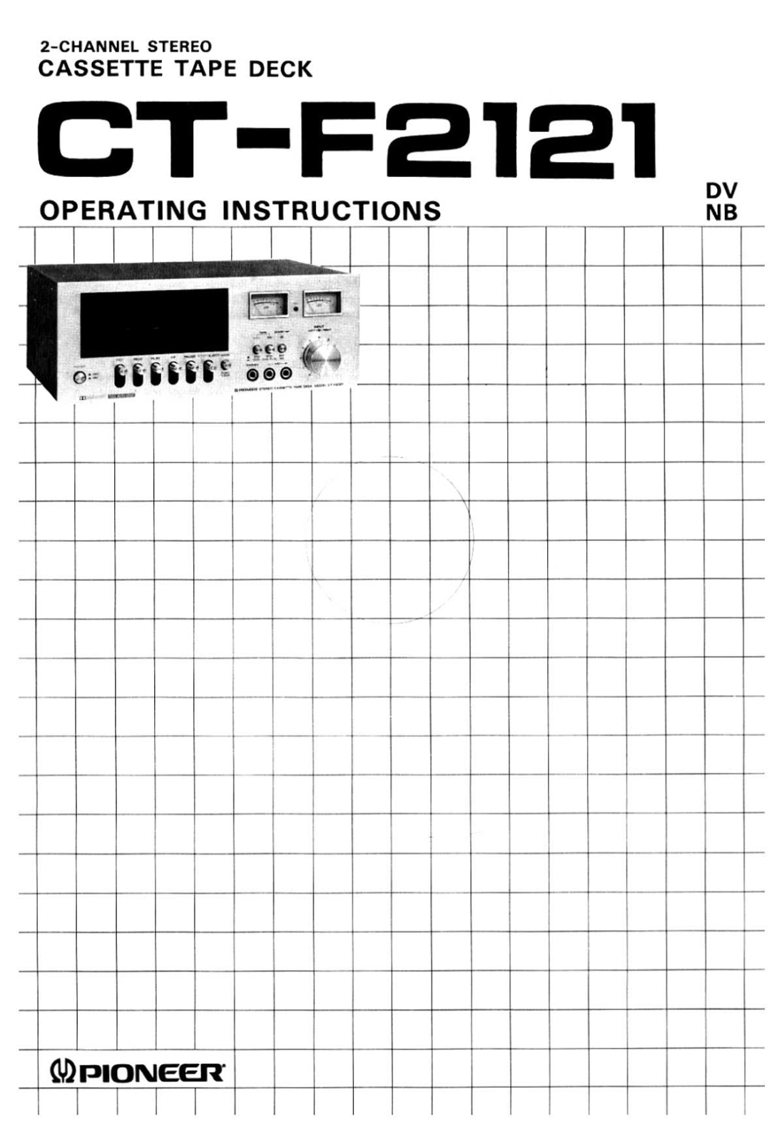 Pioneer CTF-2121 Owners manual