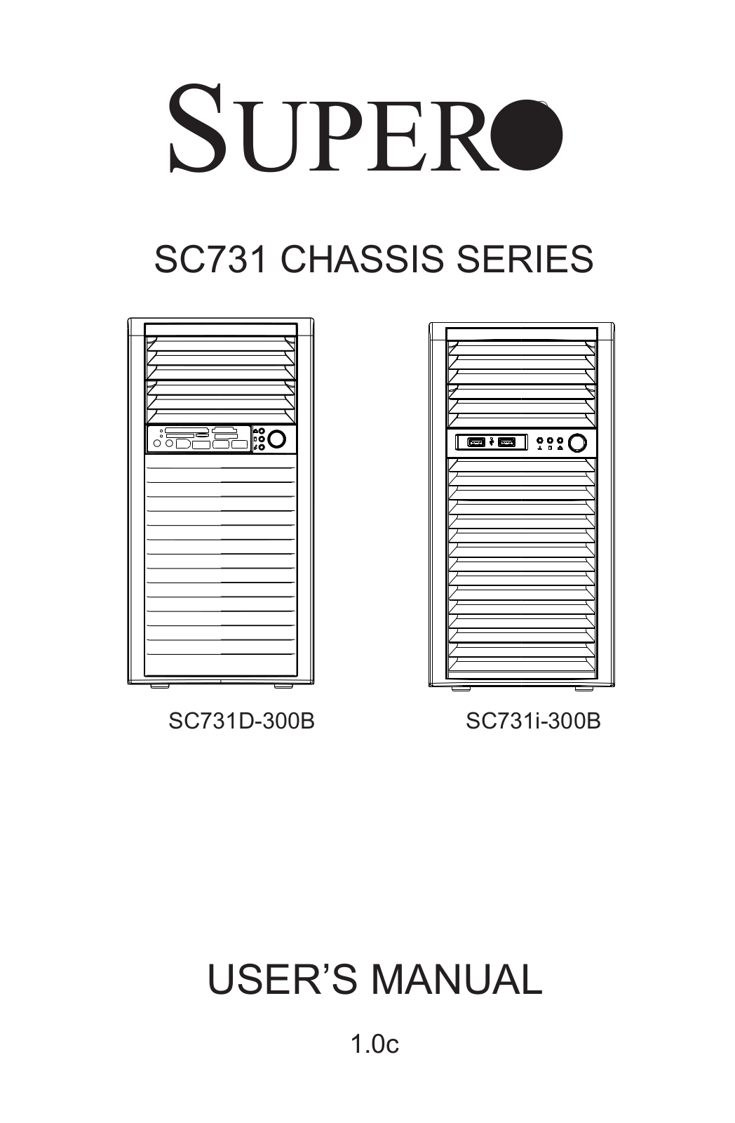 Supermicro 731i-403B operation manual