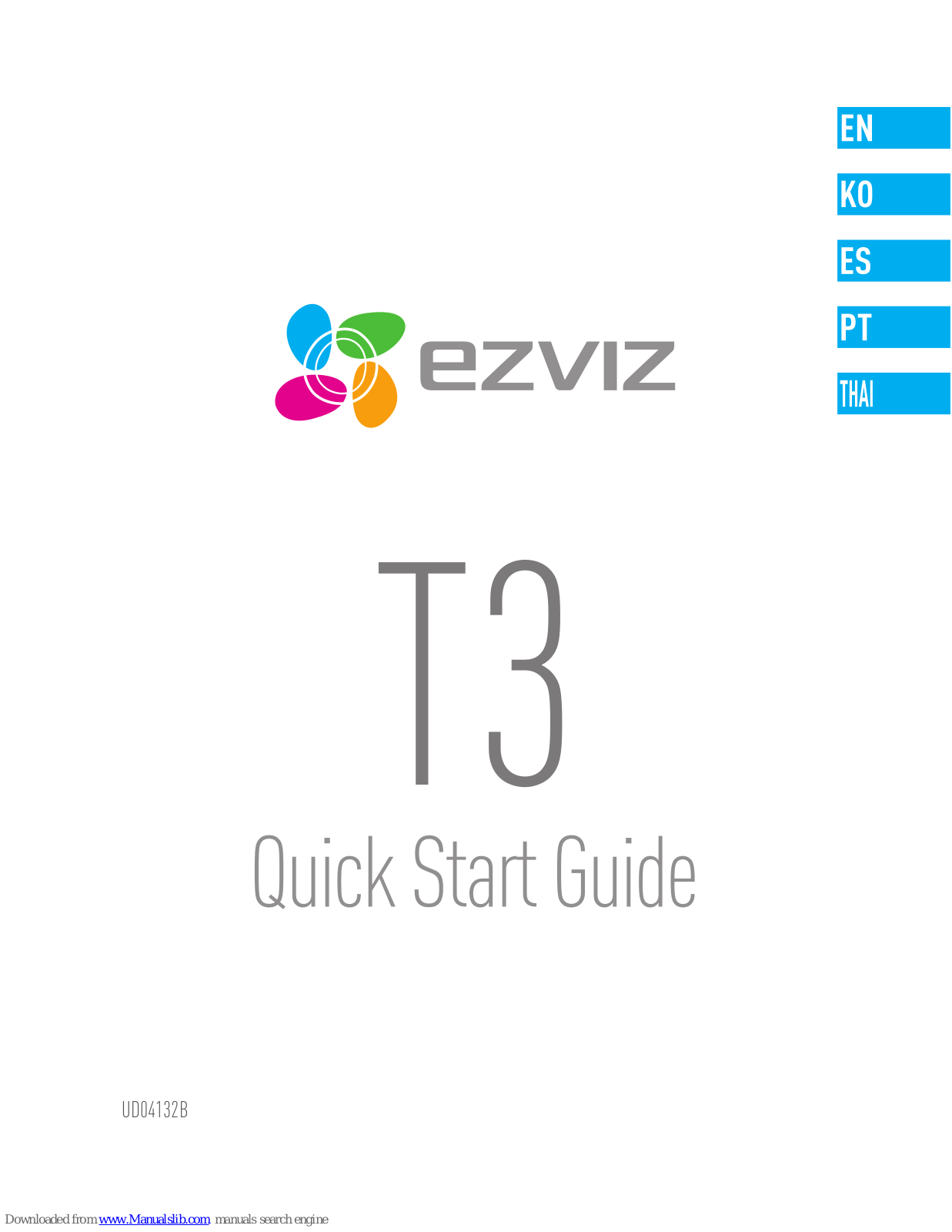 Ezviz T3 Quick Start Manual