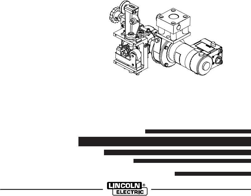 Lincoln Electric POWERFEED 10S User Manual