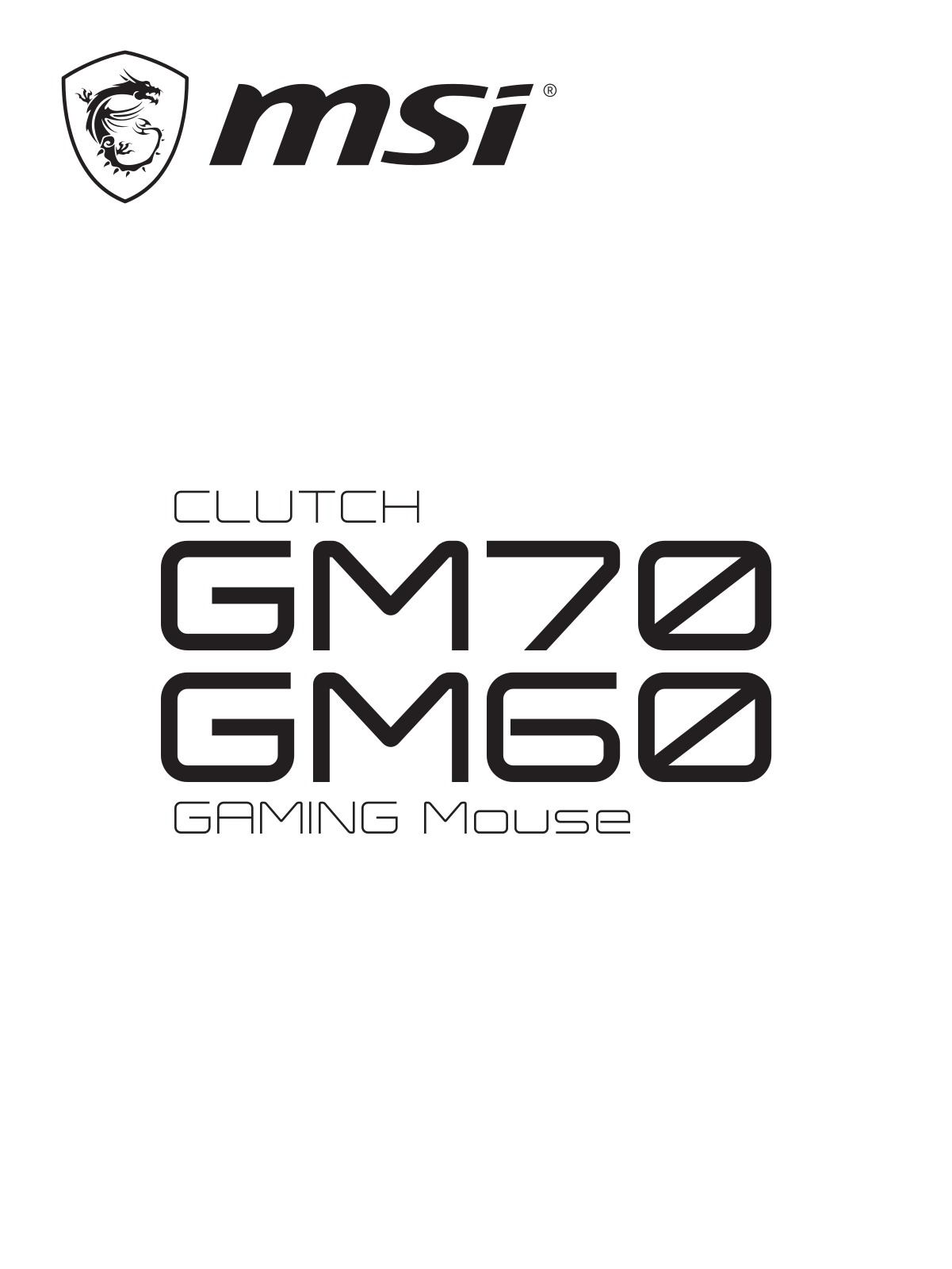 MSI GM7 User Manual