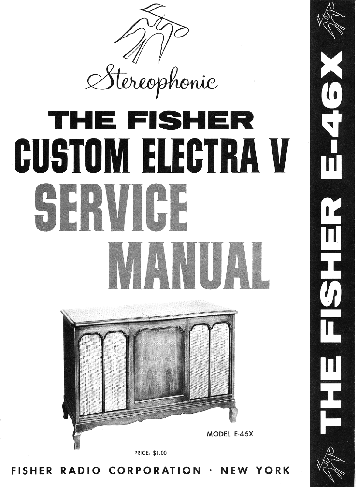 Fisher E-46-X-Electra-V Service Manual