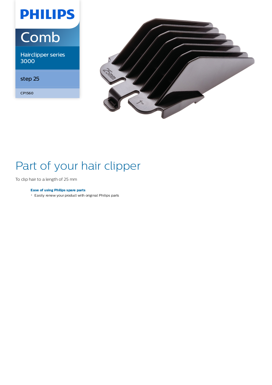 Philips CP1560/01 leaflet - ManualMachine.com