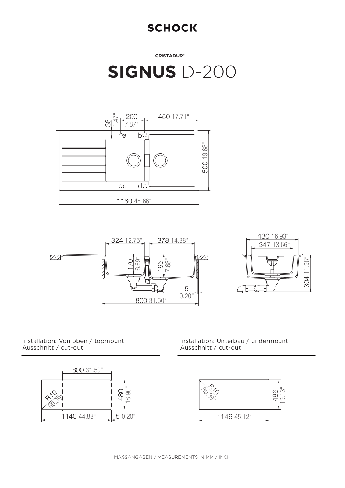 Abey D200P Specifications Sheet - ManualMachine.com