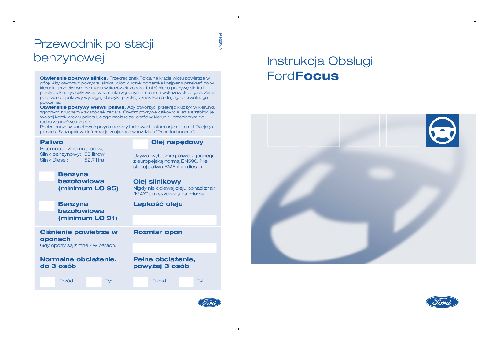 Ford FOCUS User Manual