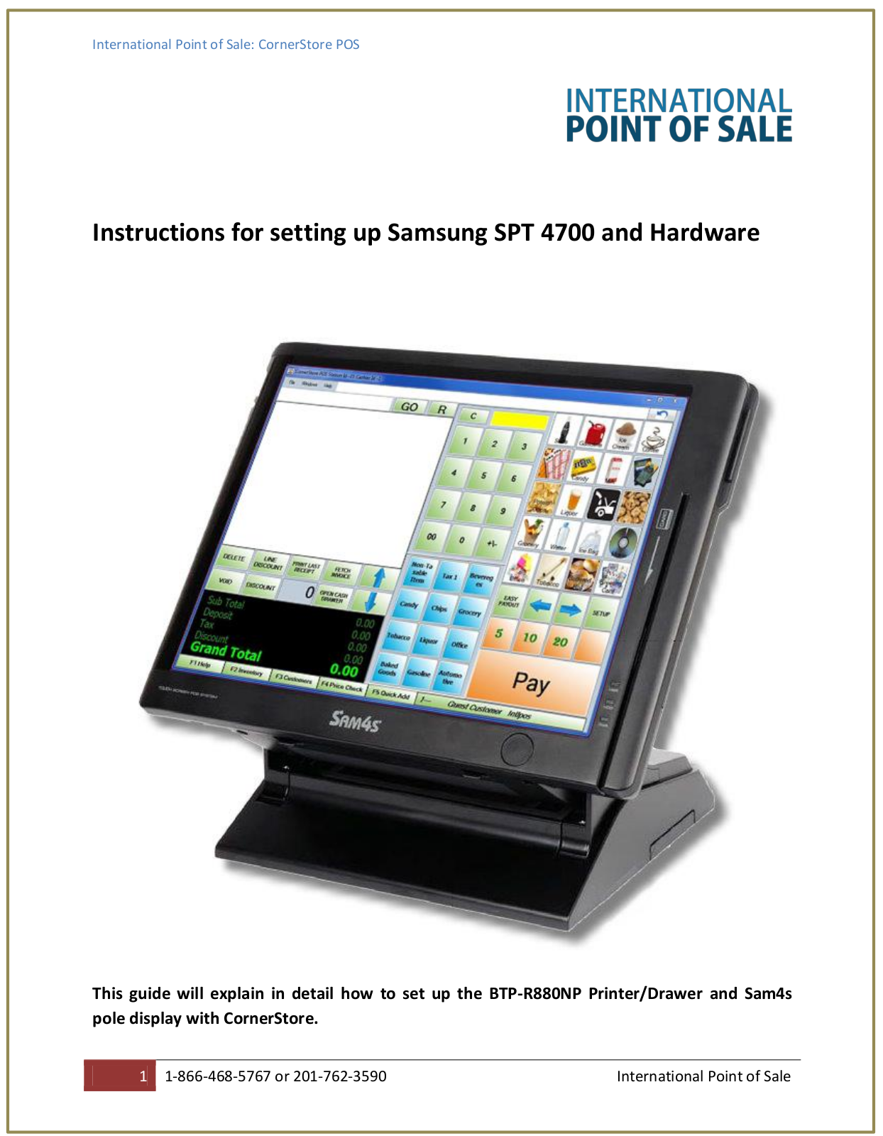 Samsung SPT 4700 Setting-up User guide - ManualMachine.com