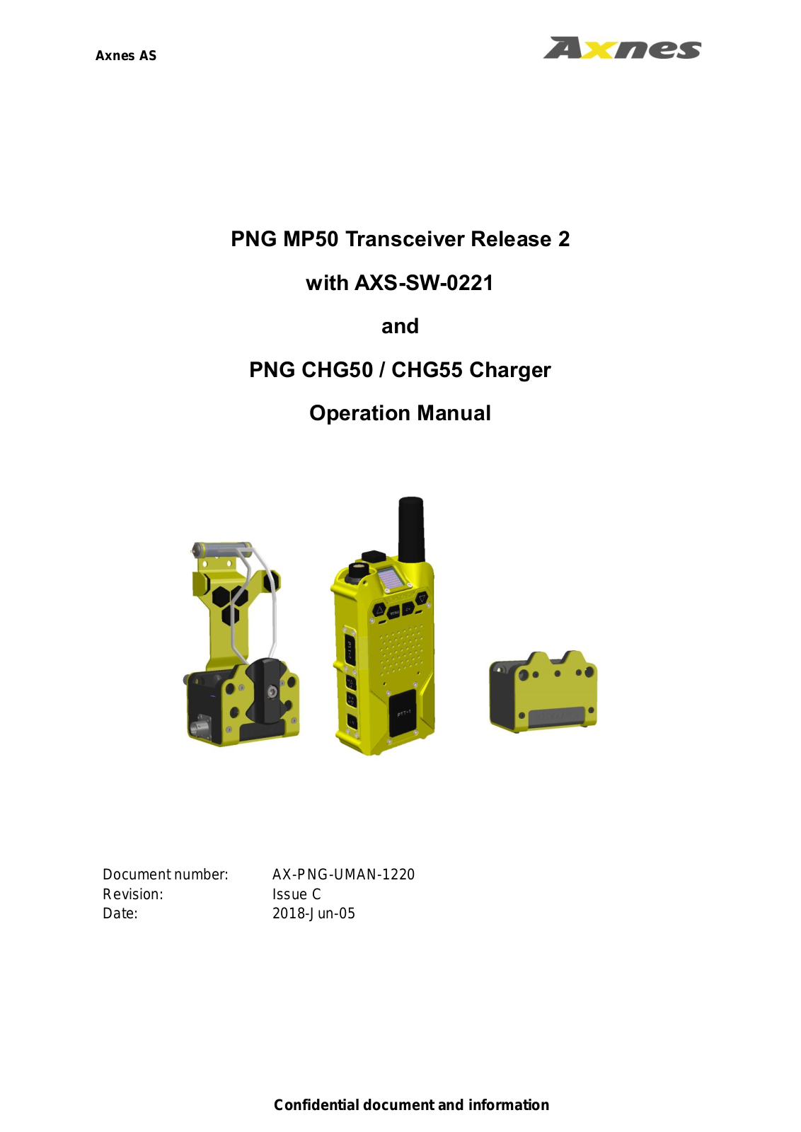 Axnes AS MP50A User Manual