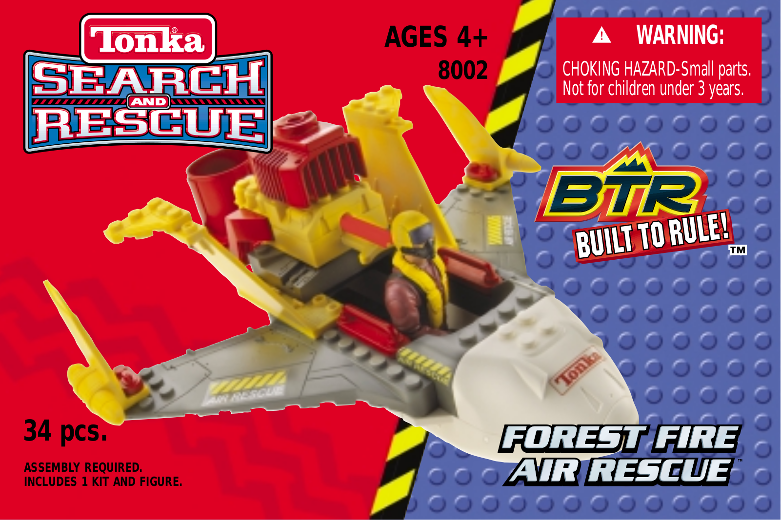 HASBRO BTR - FOREST FIRE AIR RESCUE JET User Manual