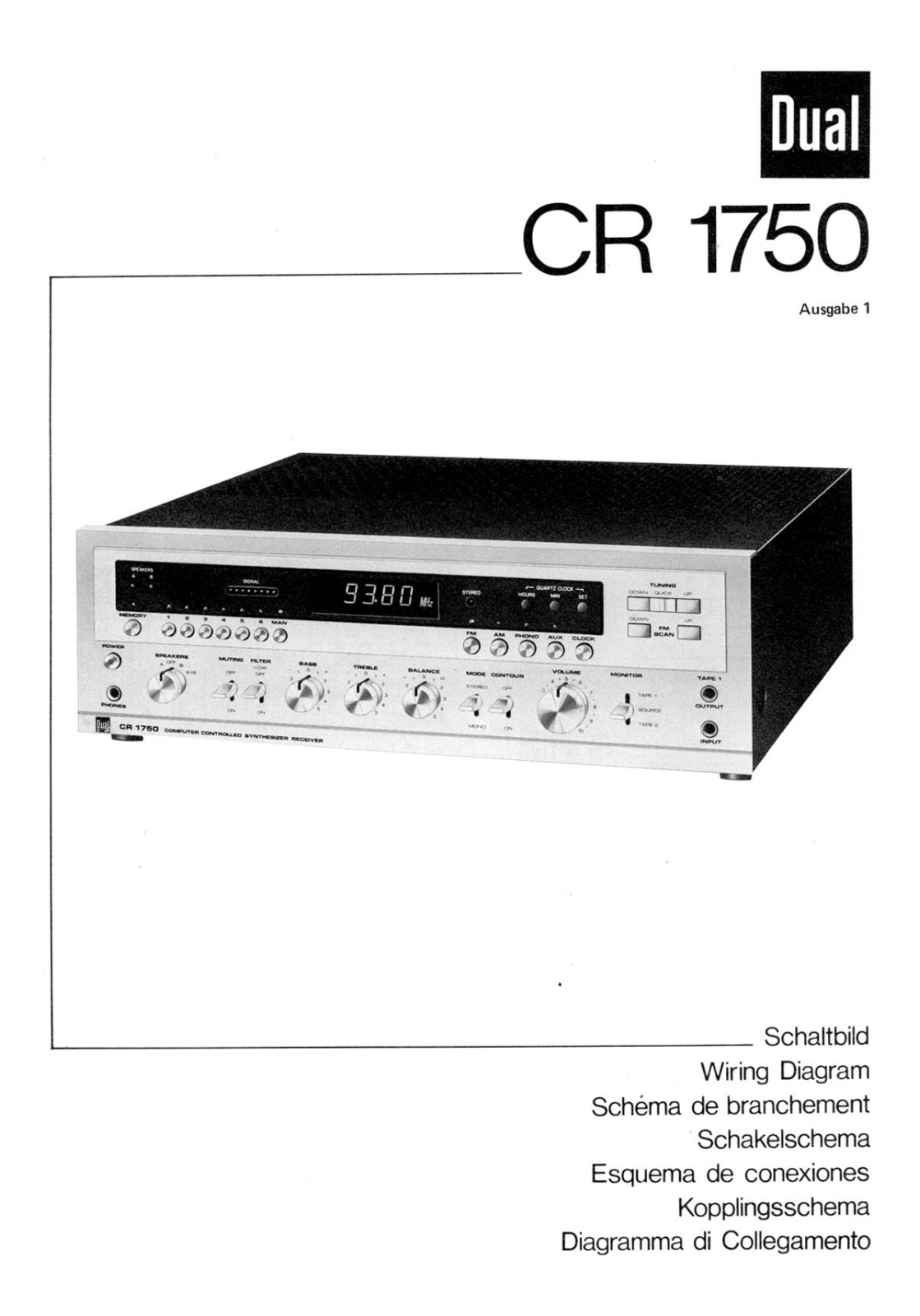 DUAL CR1750 Schematic